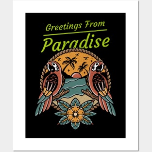 Greetings From Paradise Posters and Art